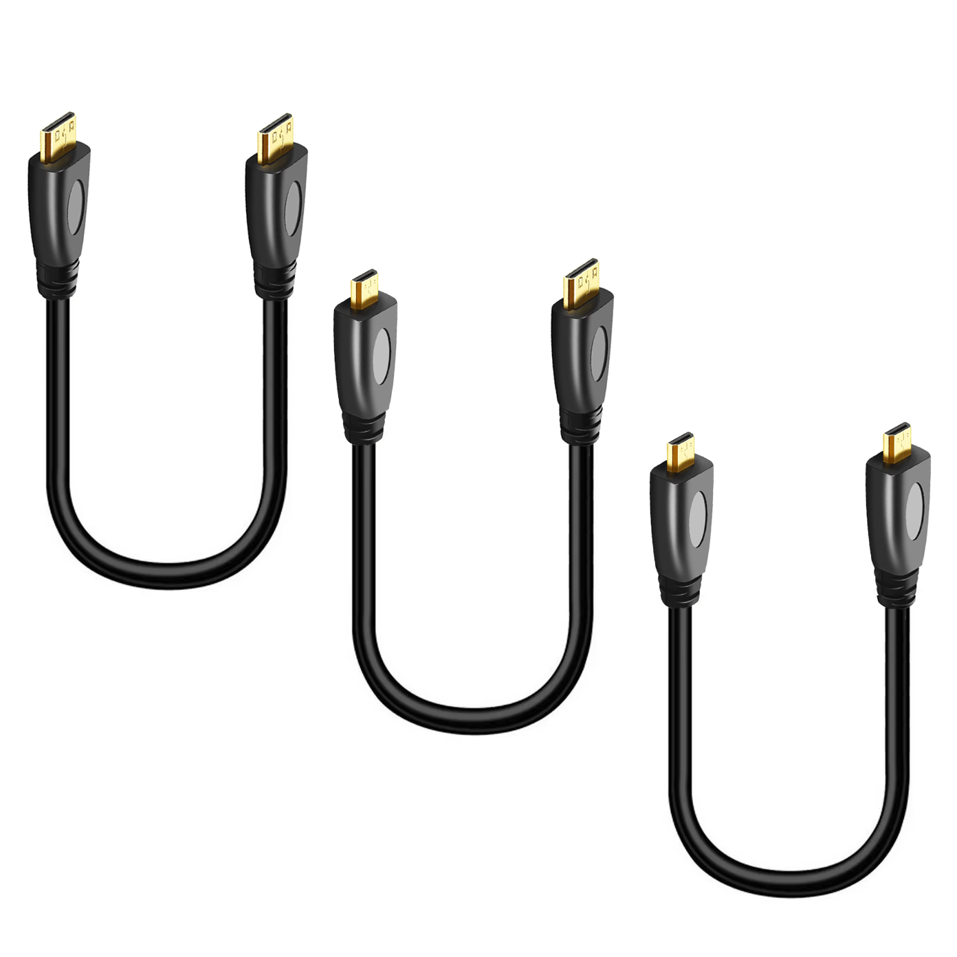 Pi Camera Cable - Micro HDMI เข้ากันได้กับ Mini HDMI เข้ากันได้กับ