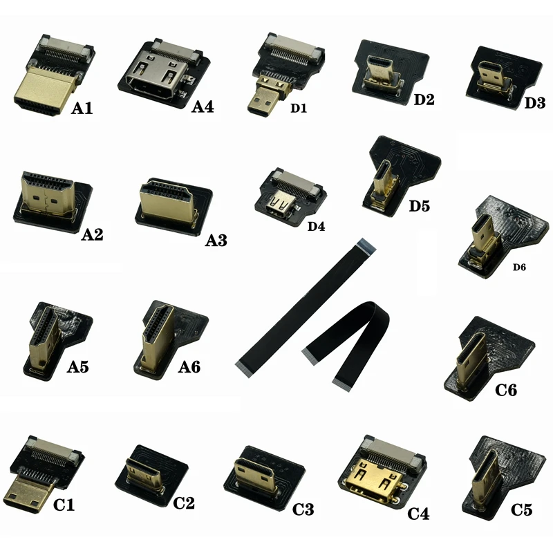 Pi Camera Cable - สายแบนแบบยืดหยุ่น Ribbon FPV HDMI-Compatible Connector สำหรับ