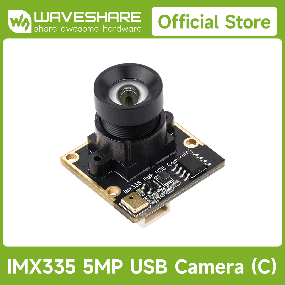 Waveshare IMX335 กล้อง USB 5MP - Raspberry Pi Global Shutter Camera Imx296 บทวิจารณ์และราคา