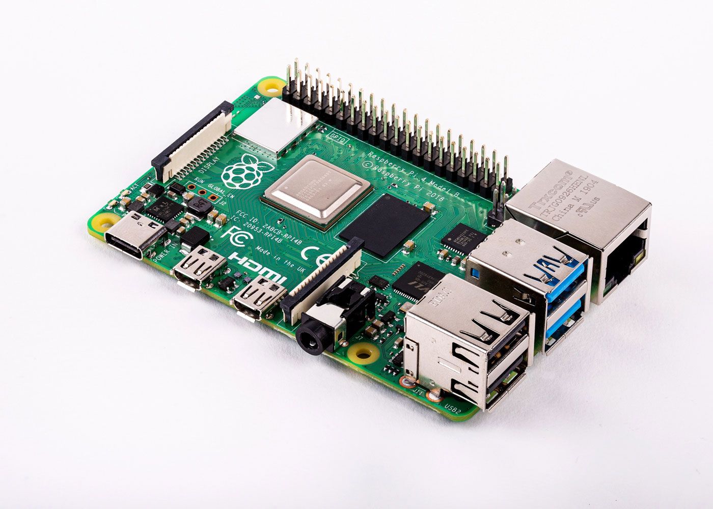 คอมพิวเตอร์ Raspberry Pi 4 รุ่ - Pi 4 Case บทวิจารณ์และราคา