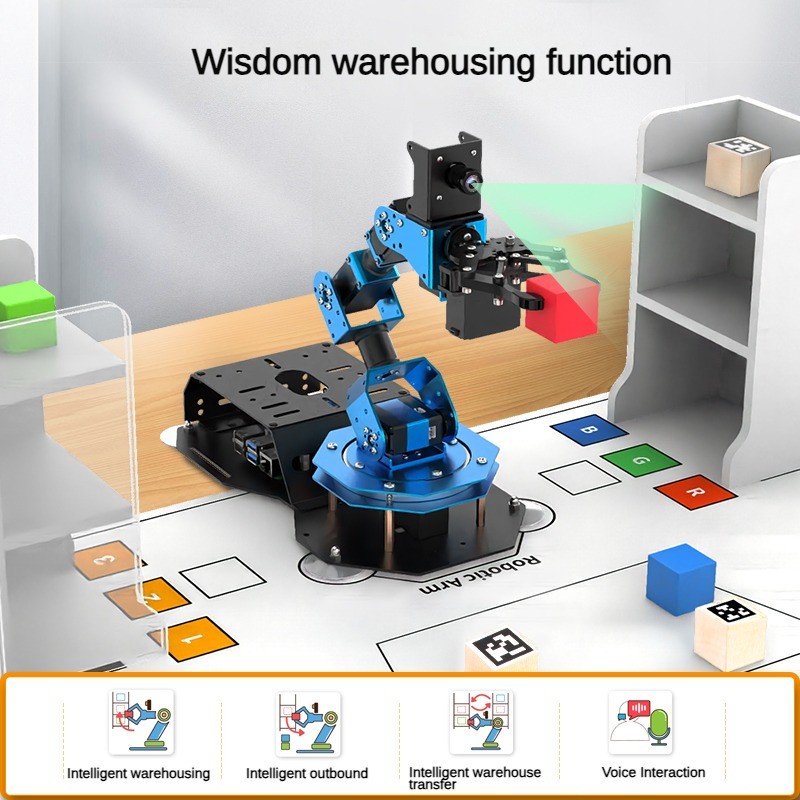 แขนหุ่นยนต์ 6 องศาอิสระ พร้อมก - Raspberry Pi Kit บทวิจารณ์และราคา