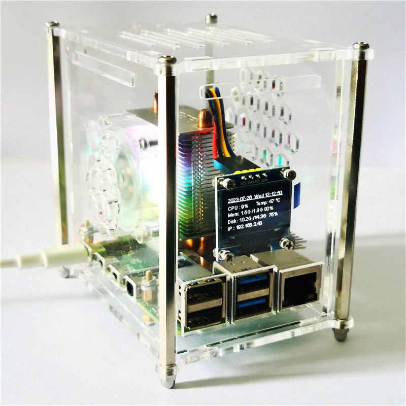 Raspberry Pi 4 Model B PWM ICE - Pi 4 Case บทวิจารณ์และราคา