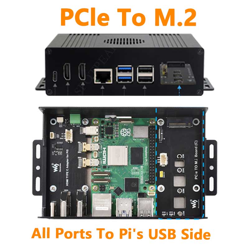 Raspberry Pi 5 Box Case Kit-C  - Pi 5 Case บทวิจารณ์และราคา