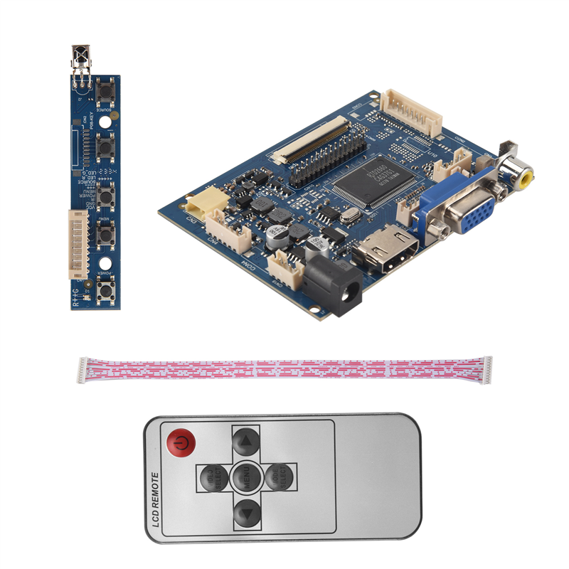 บอร์ดขับจอ LCD AA08-7 นิ้ว 102 - Pi Display บทวิจารณ์และราคา
