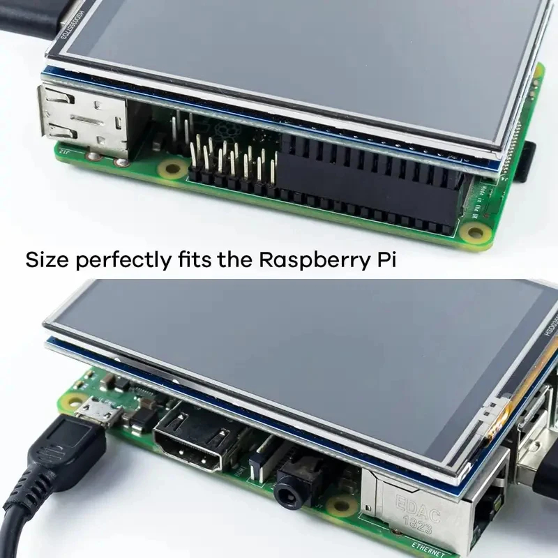 โมดูลจอแสดงผลราสเบอร์รี่พายขนา - Pi Display บทวิจารณ์และราคา