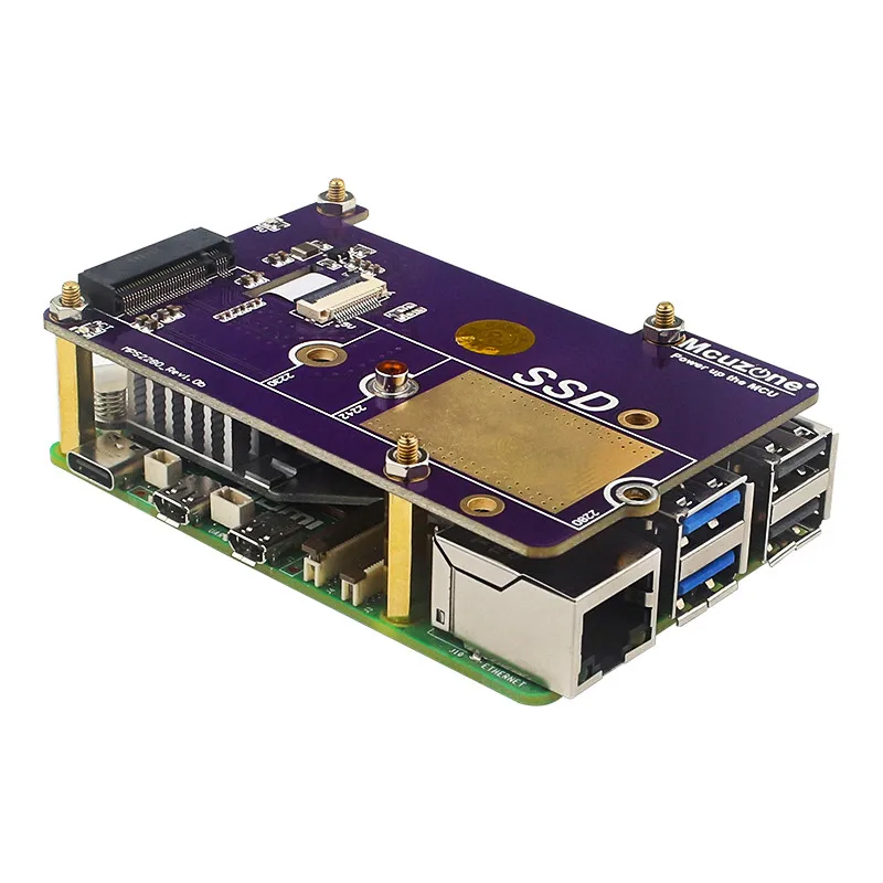 Raspberry Pi 5 PCIe TO M.2 Nvm - Pi 5 Case บทวิจารณ์และราคา