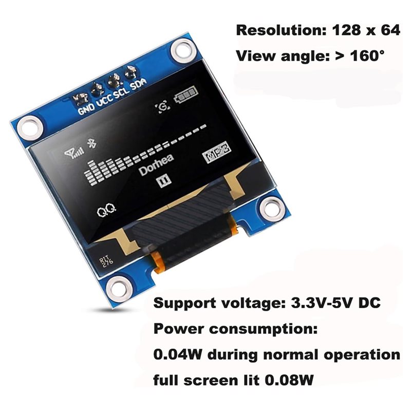 A37T-4Pcs 0.96 นิ้วโมดูลจอแสดง - Pi Display บทวิจารณ์และราคา