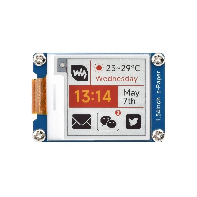 โมดูลจอแสดงผลกระดาษอิเล็กทรอนิ - Pi Display บทวิจารณ์และราคา